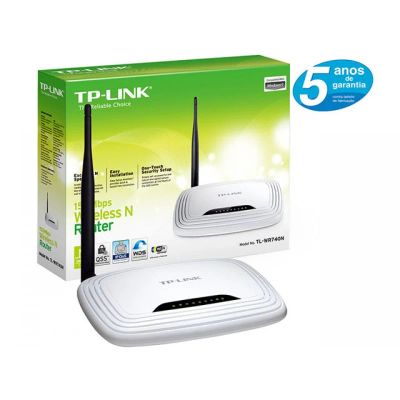 Лот: 6882542. Фото: 1. Wi-fi Роутер tp-link tl-wr740n... Маршрутизаторы (роутеры)