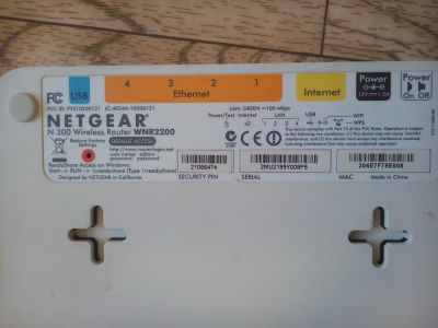 Лот: 9272116. Фото: 1. Маршрутизатор netgear wnr2200. Маршрутизаторы (роутеры)