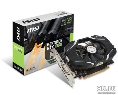 Лот: 10262888. Фото: 1. Видеокарта MSI GeForce 1060 3Gb... Видеокарты