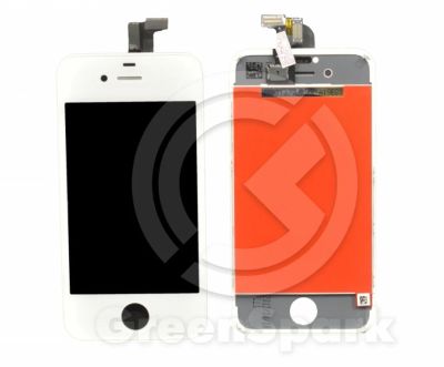Лот: 13959127. Фото: 1. Дисплей для iPhone 4S + тачскрин... Дисплеи, дисплейные модули, тачскрины
