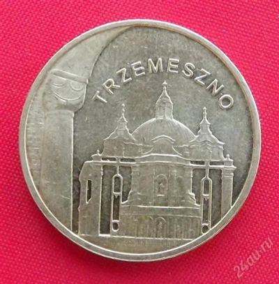 Лот: 2366586. Фото: 1. (№1987/LF) Тшемешно - 2 злотых... Европа