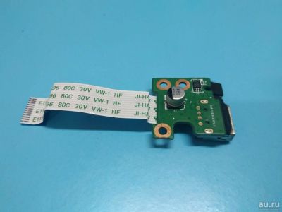 Лот: 16448840. Фото: 1. Б/У плата с разъемами USB на шлейфе... Платы расширения, контроллеры, доп. порты