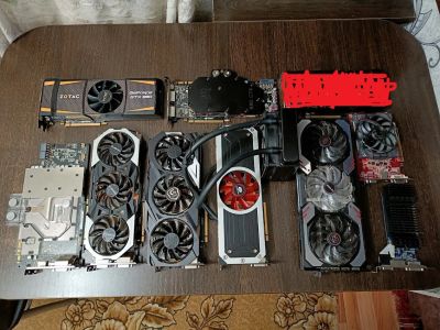 Лот: 18354609. Фото: 1. RX 6900 XT, R9 295X2, GTX 980... Видеокарты