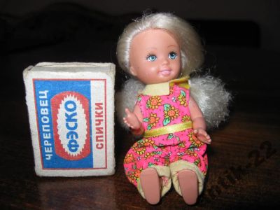 Лот: 6233051. Фото: 1. Кукла куколка 10 см старый Китай. Куклы и аксессуары