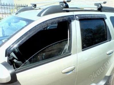 Лот: 2594932. Фото: 1. Дефлекторы окон (ветровики) Renault... Детали тюнинга