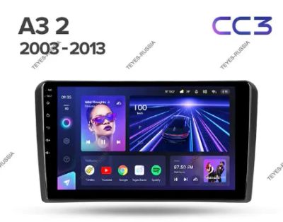 Лот: 20757683. Фото: 1. Магнитола Teyes CC3 Audi A3 2003-2013. Автомагнитолы