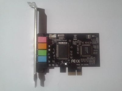 Лот: 8474593. Фото: 1. звуковая карта PCI-E ASIA PCIE... Звуковые карты