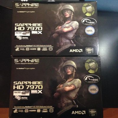 Лот: 3478673. Фото: 1. Sapphire Radeon HD 7970 Dual-X... Видеокарты
