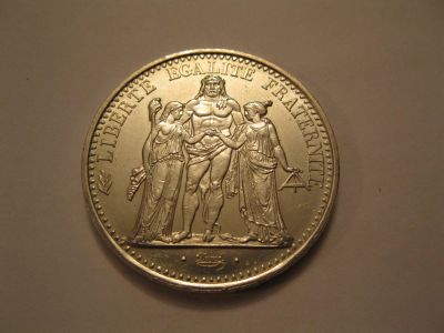 Лот: 7057853. Фото: 1. 10 франков 1965 год Франция серебро. Европа