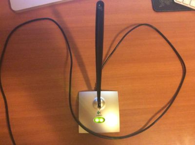 Лот: 4324857. Фото: 1. Logitech USB (AK5370) микрофон... Акустические системы