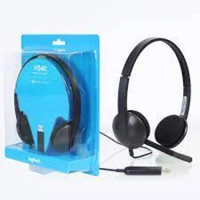 Лот: 25759524. Фото: 1. Наушники logitech 340. Наушники, гарнитуры