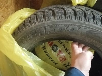 Лот: 16869533. Фото: 1. Резина hankook winter i*pike... Шины