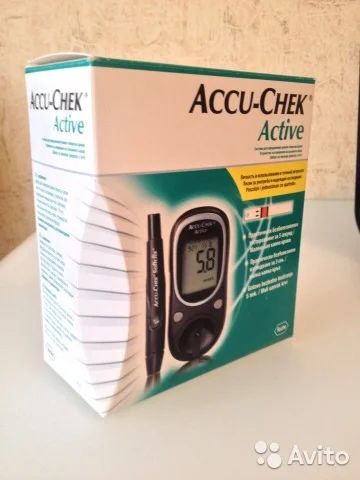 Лот: 6719932. Фото: 1. Глюкометр Accu-Chek Active. Оборудование