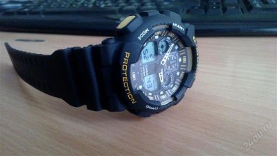 Лот: 2267549. Фото: 1. часы casio g-shock ga-100 новые... Оригинальные наручные часы