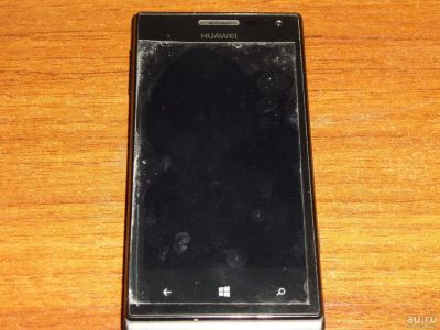 Лот: 9785572. Фото: 1. Смартфон Huawei Ascend W1 (черный... Смартфоны