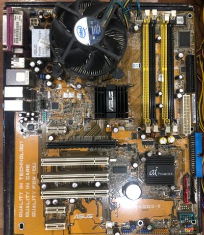 Лот: 16755709. Фото: 1. Материнская плата ASUS P5GD2-X... Материнские платы