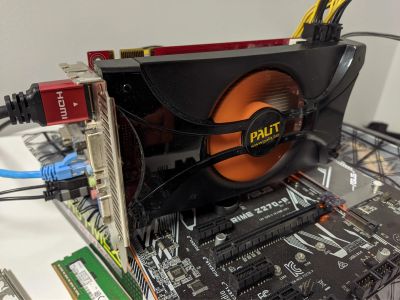 Лот: 19141124. Фото: 1. Видеокарта Nvidia Palit GeForce... Видеокарты