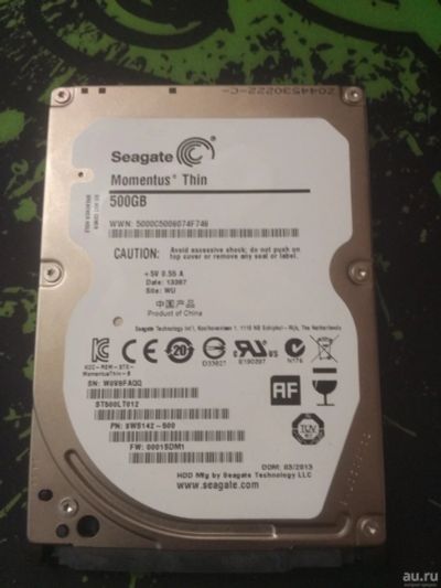 Лот: 13320488. Фото: 1. Жесткий диск 500gb Seagate ST500LT012. Жёсткие диски (HDD)