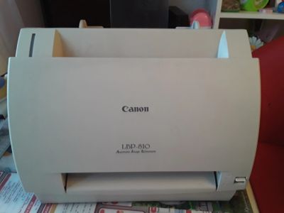 Лот: 16939155. Фото: 1. Принтер Canon LBP-810. Лазерные принтеры