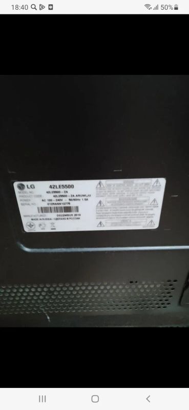 Лот: 24289627. Фото: 1. ЖК LED телевизор 42" LG 42le5500... Телевизоры