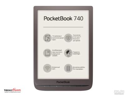 Лот: 14946579. Фото: 1. 7.8" Электронная книга PocketBook... Электронные книги