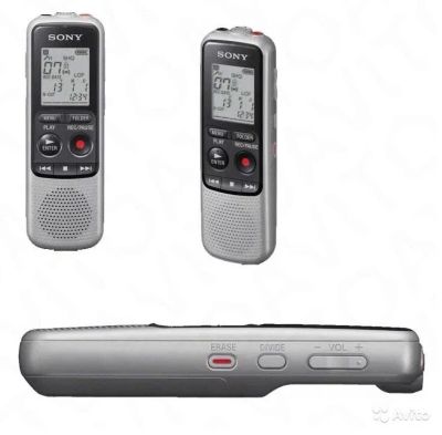 Лот: 10739591. Фото: 1. Продам диктофон б/у Sony ICD-BX140. Чехлы, бамперы