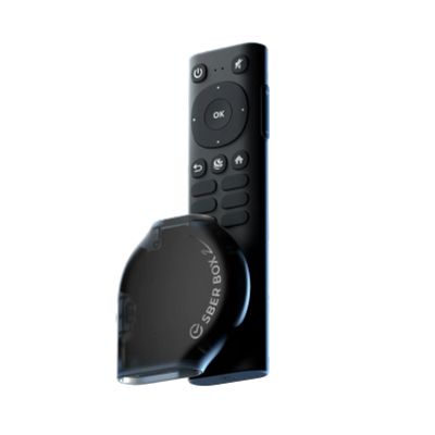 Лот: 24288940. Фото: 1. Умный медиацентр SberBox 2, SBDV-00006. Умный дом