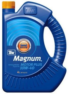 Лот: 14492917. Фото: 1. ТНК Magnum Motor Plus 10W40 API... Масла, жидкости