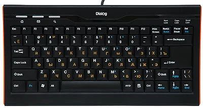 Лот: 6145038. Фото: 1. Клавиатура Dialog KP-112BU Black... Клавиатуры и мыши