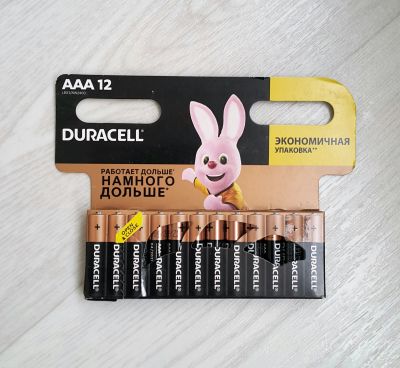 Лот: 19444246. Фото: 1. Батарейки 🔋 Duracell Мизинчиковые... Батарейки, аккумуляторы, элементы питания