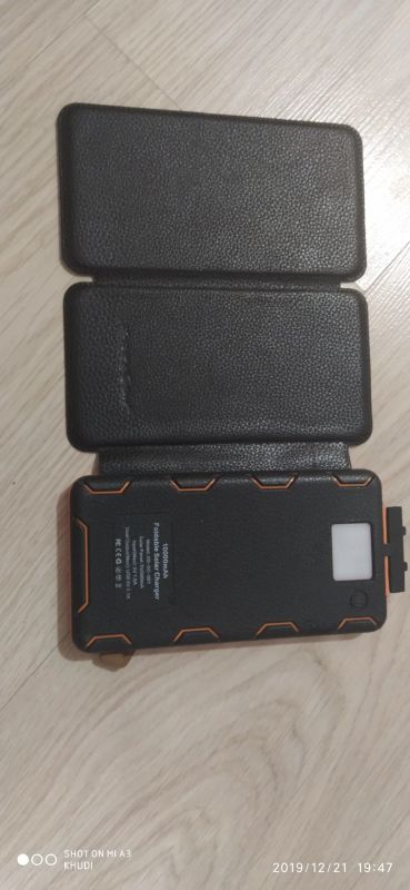 Лот: 15219507. Фото: 1. Powerbank на солнечных батареях. Аккумуляторы