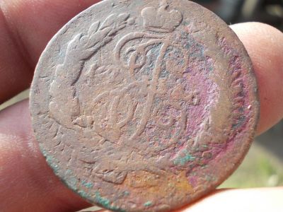 Лот: 14803976. Фото: 1. Очень большая двушка Екатерины... Россия до 1917 года