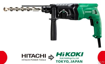 Лот: 15676049. Фото: 1. Перфоратор Hitachi/hikoki DH 24PH2... Электроинструмент