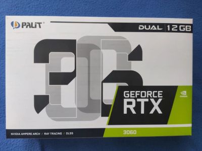Лот: 18040956. Фото: 1. Palit RTX 3060 (не LHR). Видеокарты