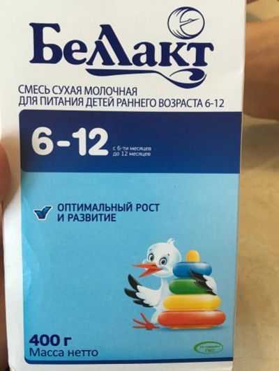 Лот: 10233960. Фото: 1. Смесь Белакт 6-12. Другое (дети растут)