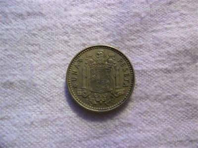 Лот: 1366674. Фото: 1. Испания, уна песета, 1966 год. Европа