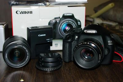 Лот: 6829071. Фото: 1. Фотоаппарат Canon EOS 1200D EF-S... Цифровые зеркальные
