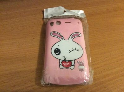 Лот: 6774267. Фото: 1. Чехол Зайка 1 для HTC Desire S... Чехлы, бамперы