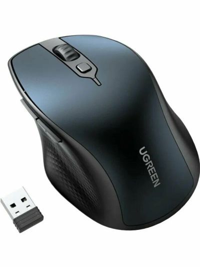 Лот: 21765565. Фото: 1. Мышь UGREEN MU101 15807 Ergonomic... Клавиатуры и мыши