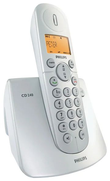 Лот: 3843359. Фото: 1. Philips CD 240+аккумуляторы. DECT и радиотелефоны