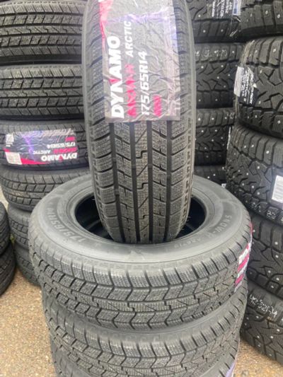 Лот: 23542135. Фото: 1. Зимняя резина 175/65 R-14 "Dynamo... Шины