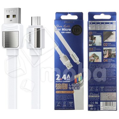 Лот: 18914868. Фото: 1. Кабель USB - MicroUSB Remax RC-154m... Дата-кабели, переходники