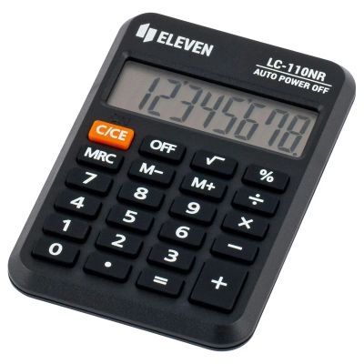 Лот: 25013505. Фото: 1. Калькулятор ELEVEN LC-110NR 8... Калькуляторы