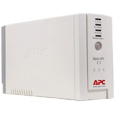 Лот: 19610326. Фото: 1. APC Back-UPS CS 500 ВА. ИБП, аккумуляторы для ИБП