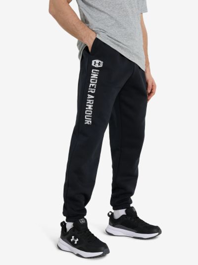 Лот: 25016920. Фото: 1. Брюки мужские Under Armour, Черный. Спортивные брюки, штаны