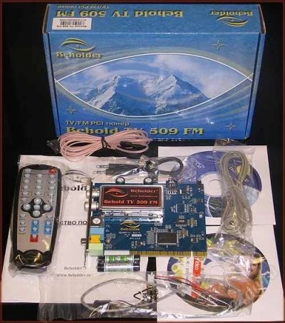 Лот: 45902. Фото: 1. PCI TV Tuner Behold TV Model 509... ТВ-тюнеры и карты захвата