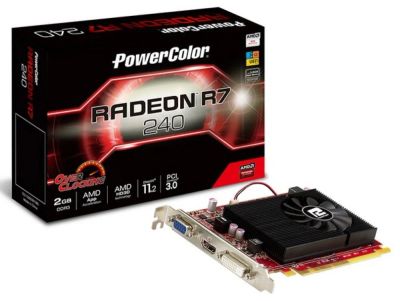 Лот: 5411402. Фото: 1. видеокарта radeon r7 240/2gb/Новая. Видеокарты