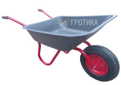 Лот: 20036790. Фото: 1. Тачка садовая одноколесная антиударная. Тачки, носилки