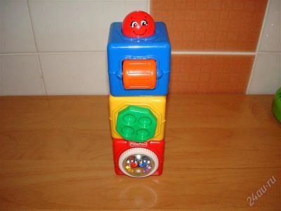 Лот: 1035045. Фото: 1. Кубики с сюрпризами (Fisher-Price... Развивающие