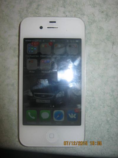 Лот: 6579800. Фото: 1. iPhone 4. Смартфоны